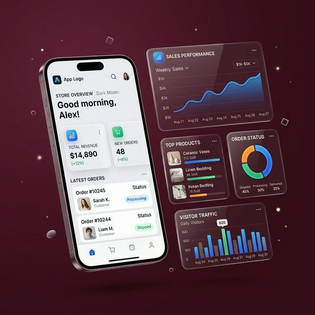 Mobile Dashboard Manager