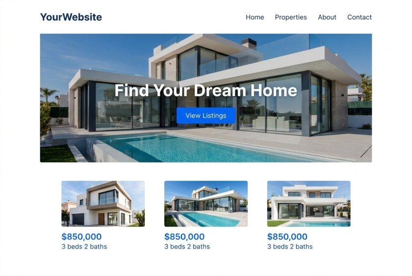 Meridian corporate website template preview